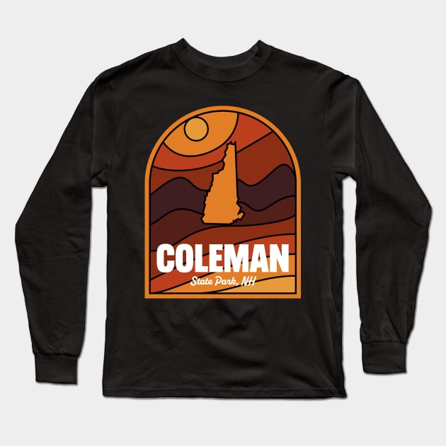 Coleman State Park New Hampshire Long Sleeve T-Shirt by HalpinDesign